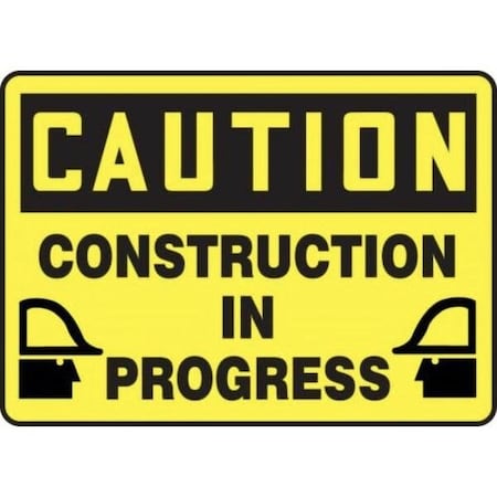 Accuform OSHA CAUTION SAFETY SIGN CONSTRUCTIO MCRT613XV